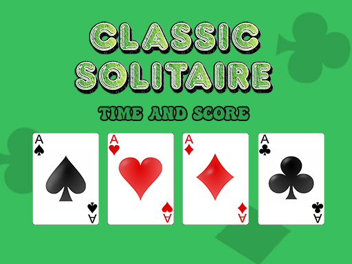 Classic Solitaire: Time and Score