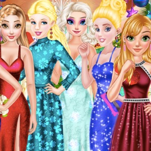 Disney Princess Christmas Ball - Become a fashion designer for Noel day