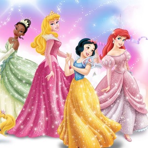 Disney Princesses Flower - The fashion world of beautiful princesses