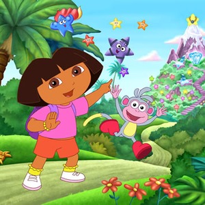 Dora Hidden Stars - How many stars can you find at Abcya3.net?