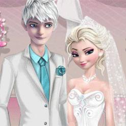 Elsa And Jack Wedding Photo 🕹️ Play Online on ABCya 3