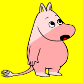  Thumb Moomin Coloring Book