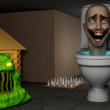 Toilet Monster Attack Sim 3D